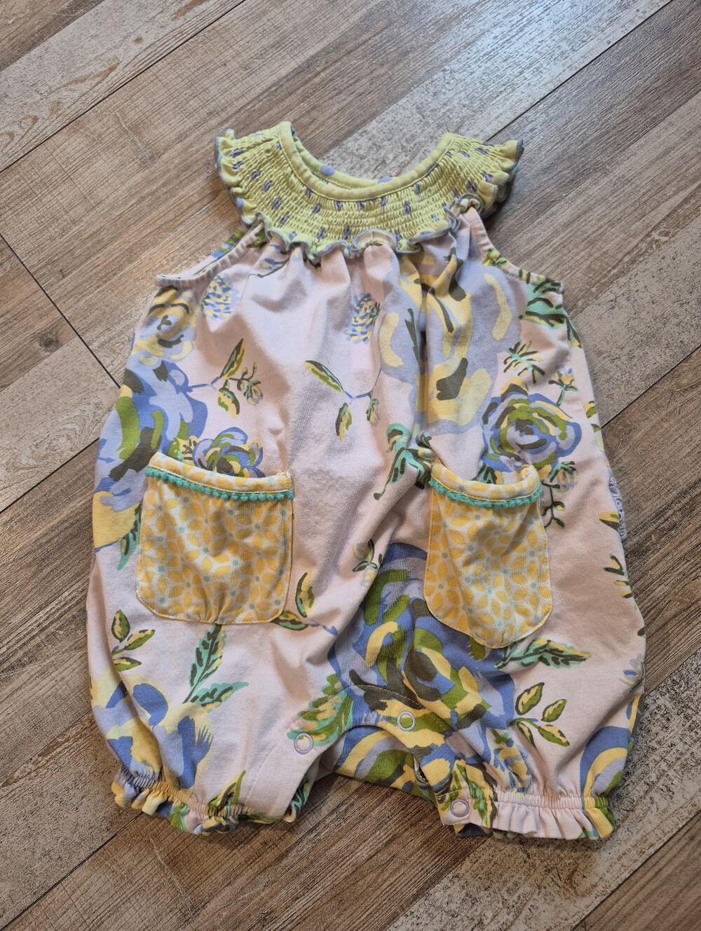 Matilda Jane Smocked Bubble Romper, Size 18-24 Months